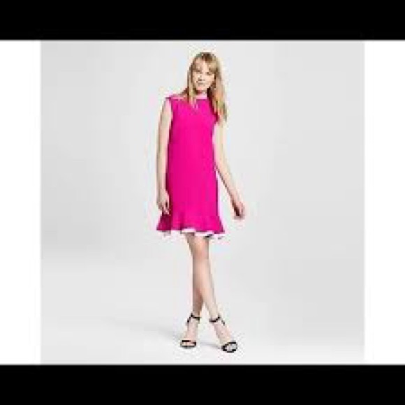 Victoria Beckham for Target Pink Mini Dress Size Medium - Picture 1 of 3